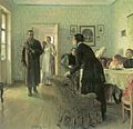 Nečakali, 1884, olej na plátne, Štátna Tretiakovská galéria, Moskva
