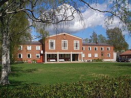 Tinghuset i Skellefteå. 
 Den sydlige facade.