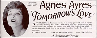 <i>Tomorrows Love</i> 1925 film