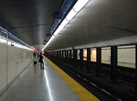 A Pape (Toronto metró) cikk szemléltető képe