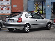 Toyota Corolla 3-door hatchback (Europe)