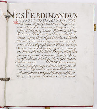 Treaty of Münster, one of those which ended the Thirty Years War (1648)