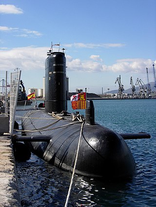 Spanish submarine <i>Tramontana</i>