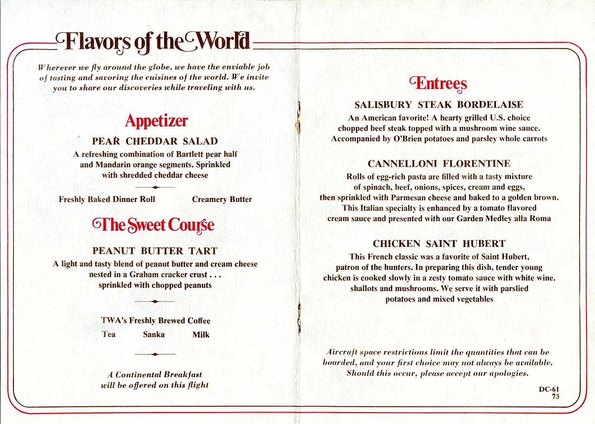 File Trans World Airlines Menu 02 List Jpg Travel Guide At