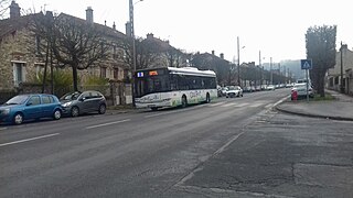 Solaris Urbino 12 Hybride no 94072 sur la ligne A du réseau Coul'bus à Coulommiers.