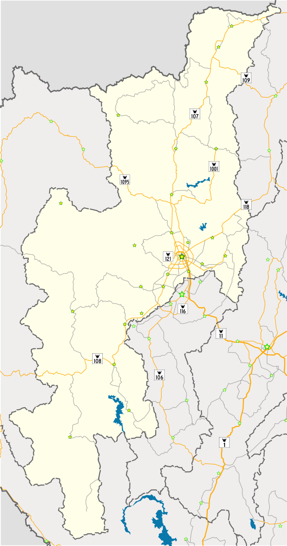 Locations of Montessori Schools in Chiang Mai