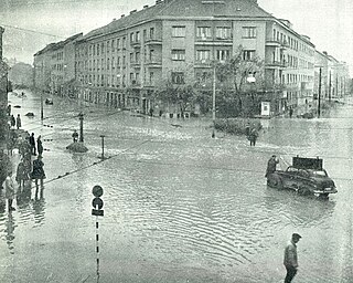 <span class="mw-page-title-main">1964 Zagreb flood</span> Flood in Zagreb, Yugoslavia