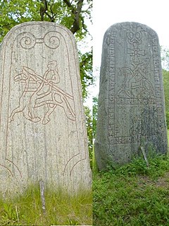 Uppland Runic Inscription 678 runestone