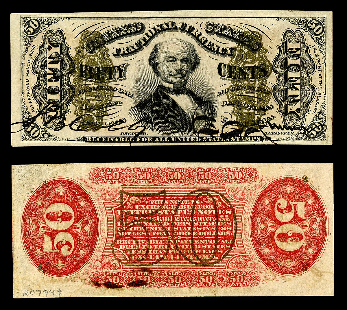 50 American Dollars series 1963 - Exchange yours for cash today