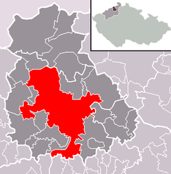 Localização de Ústí nad Labem