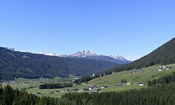 Skyline of Valle di Casies