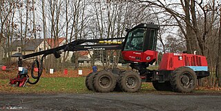 Harvester (forestry) type of heavy forestry vehicle