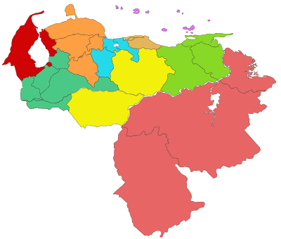Venezuela Regiones Administrativas.svg
