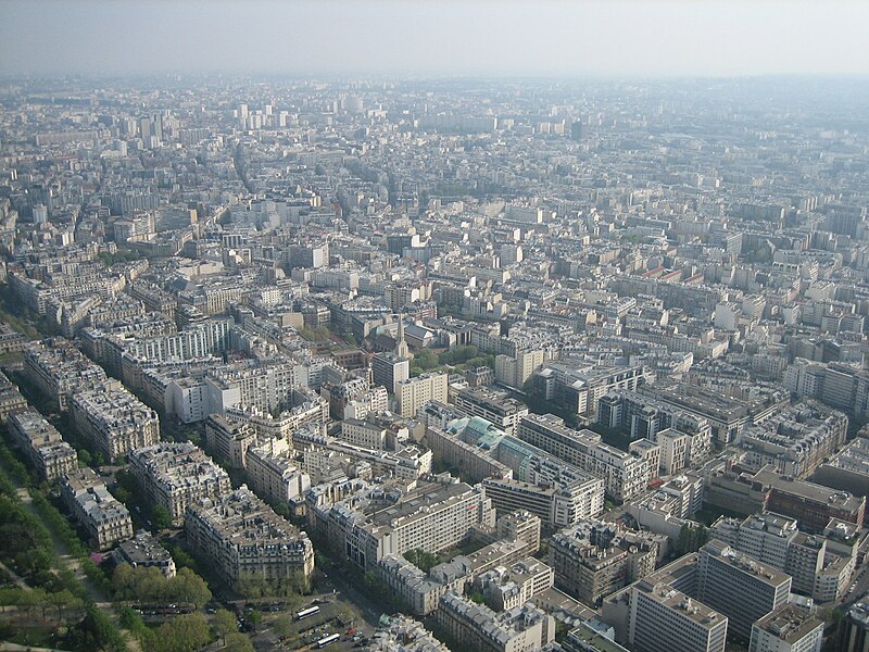 File:View from Eiffel Tower 2.jpg