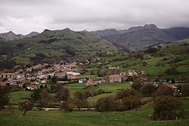 Veduta della città di Liérganes