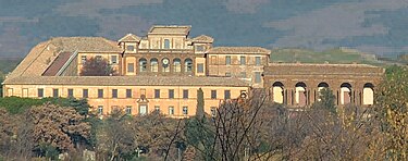 View of Villa Mondragone from Tusculum. Villa mondragone view.jpg