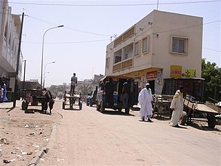 Thiaroye Town in Dakar Region, Senegal