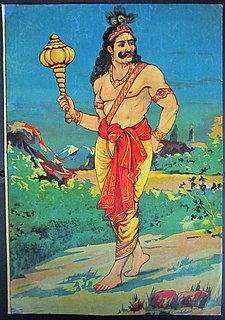 Bhima Powerful warrior from epic Mahabharata; second Pandava