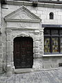 Maison du 16, rue Baudrairie : la porte d'entrée