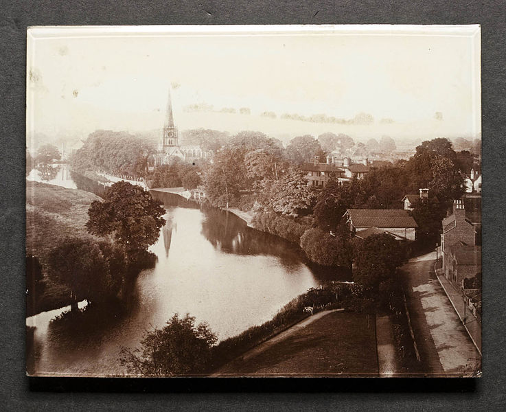 File:Vy över Stratford on Avon, England - Nordiska Museet - NMA.0052406 1.jpg