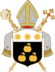 Wappen des Bistums Budweis