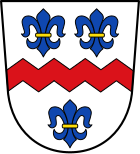 Coat of arms of the municipality of Ensdorf