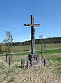 Wayside cross between Krč and Podkrčí