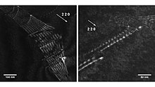 Weak-beam dark-field TEM image of superdislocations and subsequent dislocation dynamics in Fe2MnAl single crystals. Weak-beam dark-field TEM image of dislocations.jpg