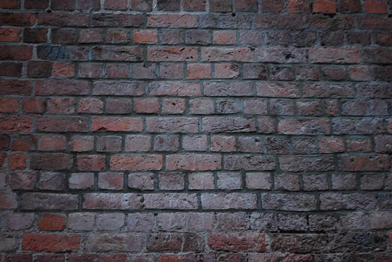 File:Weathered bricks near the Albert Dock.jpg