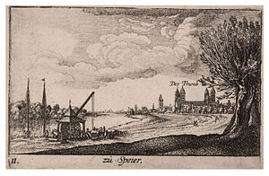 Speyer around 1650 Wenceslas Hollar - Speyer.jpg
