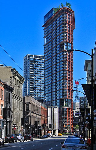 <span class="mw-page-title-main">Woodward's 43</span> Mixed-use skyscraper in Vancouver, British Columbia