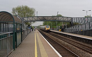 Worle railway station Railway station in Weston-super-Mare, England