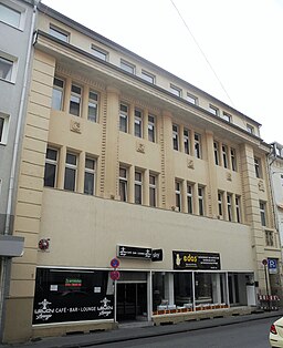 Wuppertal, Heubruch 9, Schrägsicht von links