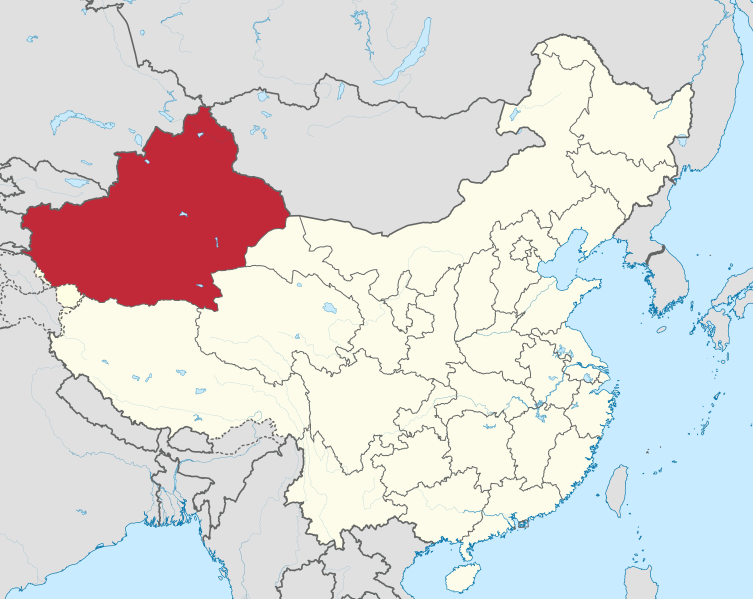 File:Xinjiang in China (undisputed).svg