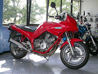 Yamaha Diversion motorcycle