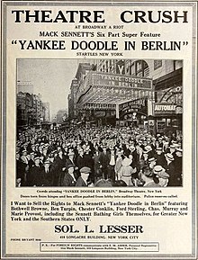 Beskrivelse av bildet Yankee Doodle i Berlin (1919) - Ad.jpg.