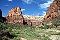 * Nomination Zion National Park, Utah, USA. -AngMoKio 14:58, 15 March 2008 (UTC) * Promotion Nice picture, good composition! -- MJJR 22:10, 15 March 2008 (UTC)