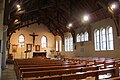 L'église de Portsall : vue intérieure d'ensemble.