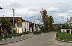 Селището от градски тип Лежнево, административният център на област Лежневски