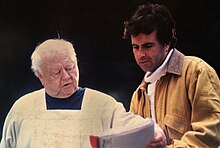 Rooney on the set of Illusion Infinity (2003) with director Roger Steinmann