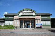 台東県関山駅旧駅舎にあるジャイアントのレンタルステーション併設CRS