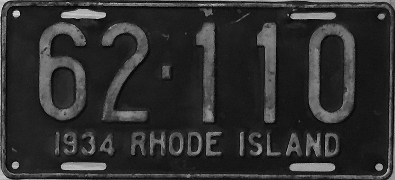 File:1934 Rhode Island license plate.JPG