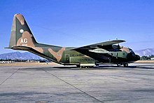 195th TAS C-130A Hercules 56-498, 1970 195th Tactical Airlift Squadron - Lockheed C-130A-7-LM Hercules 56-498.jpg