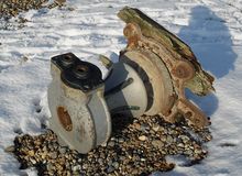 This capstan is one of three on Worthing beach; it survives from the 19th century. 19th-Century Capstan on Worthing Beach.JPG