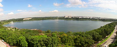 How to get to Bedok Reservoir Park with public transport- About the place