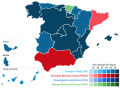 Results of the 2000 Spanish general election by autonomous community/city.