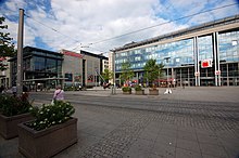 Das CinemaxX Kino und City Carré im Stadtzentrum