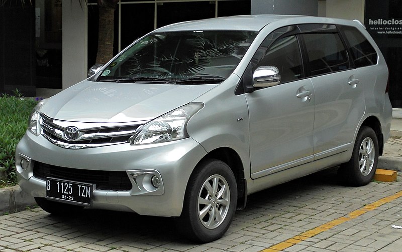 File:2012 Toyota Avanza 1.3 G wagon (F651RM; 12-22-2018), South Tangerang.jpg