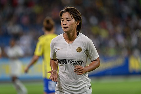 20180912 UEFA Women's Champions League 2019 SKN - PSG Shuang Wang 850 5120.jpg