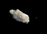 Asteroid Ida with its own moon